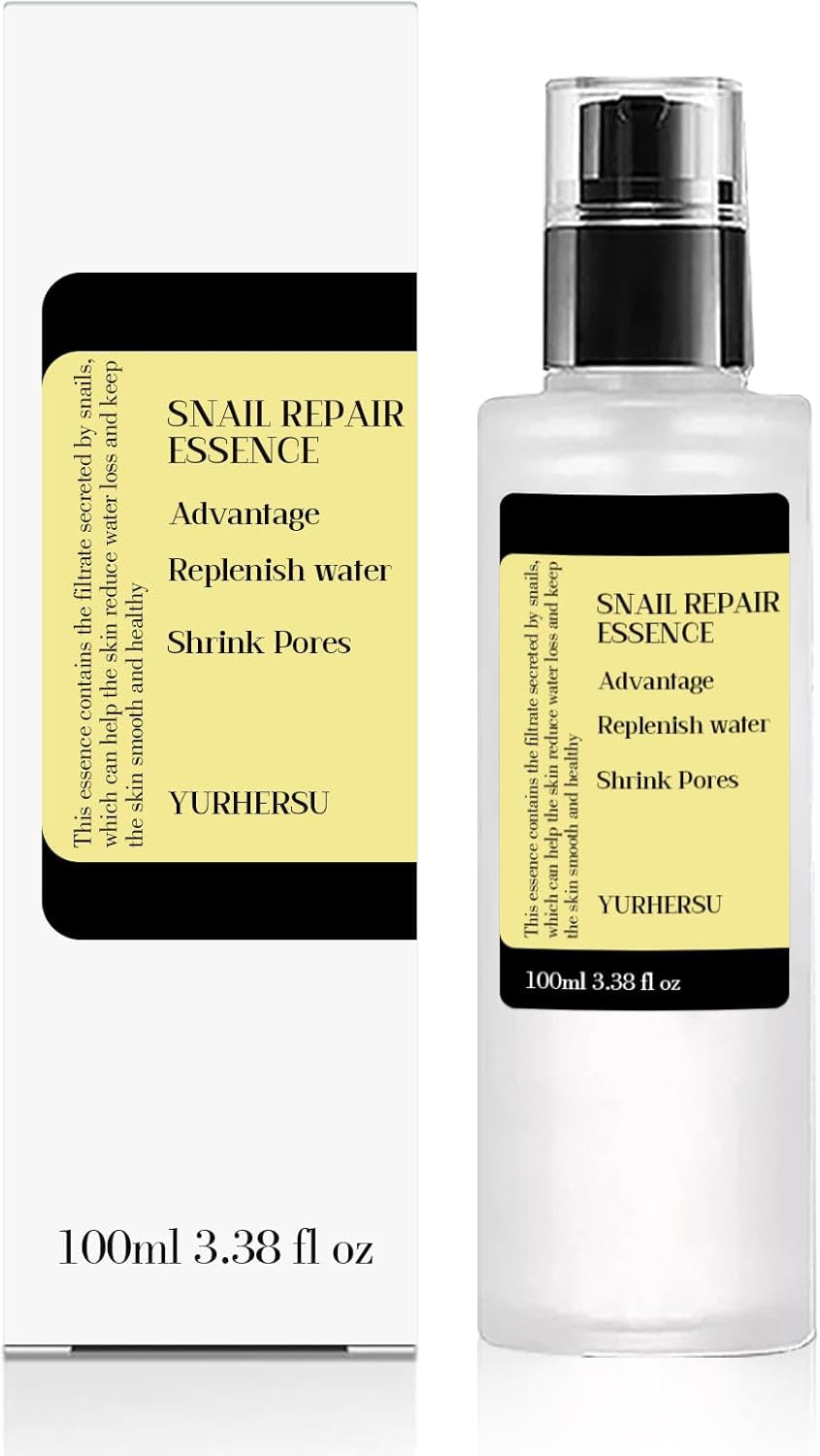 Advanced Snail 96 Serum Visage, Snail Mucin Serum Hydratant Visage, Serum anti Age, Bave D'Escargot, Réduit Les Rides Et Ridules Pour Une Peau Radieuse, 100Ml