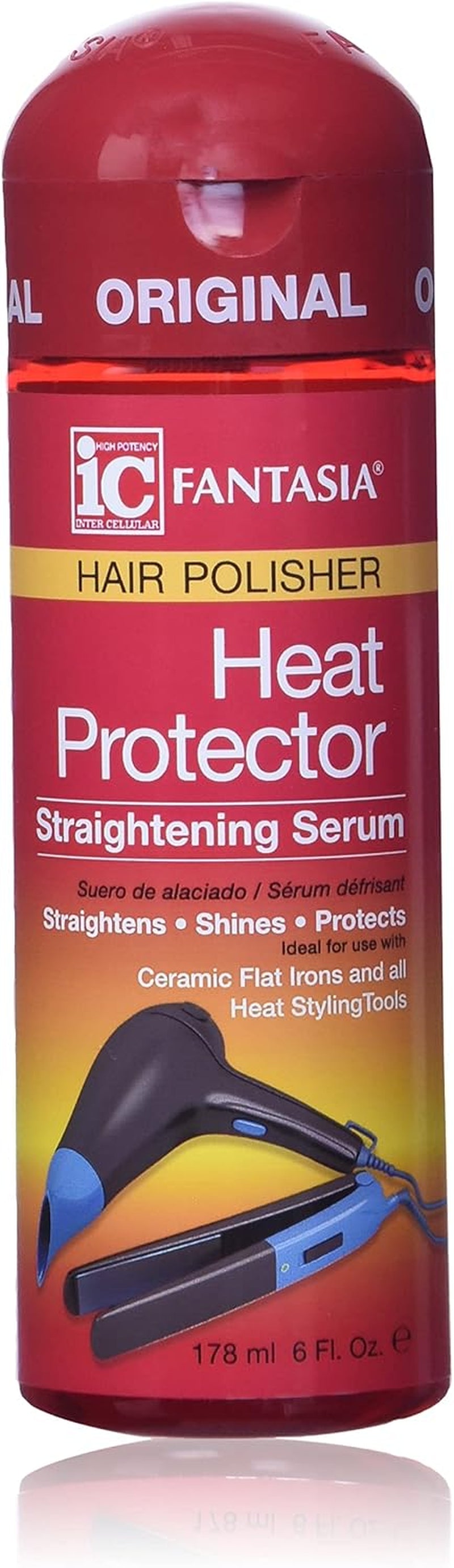 Serum Réparateur Lissant Hair Polisher Straightening Serum - Fan