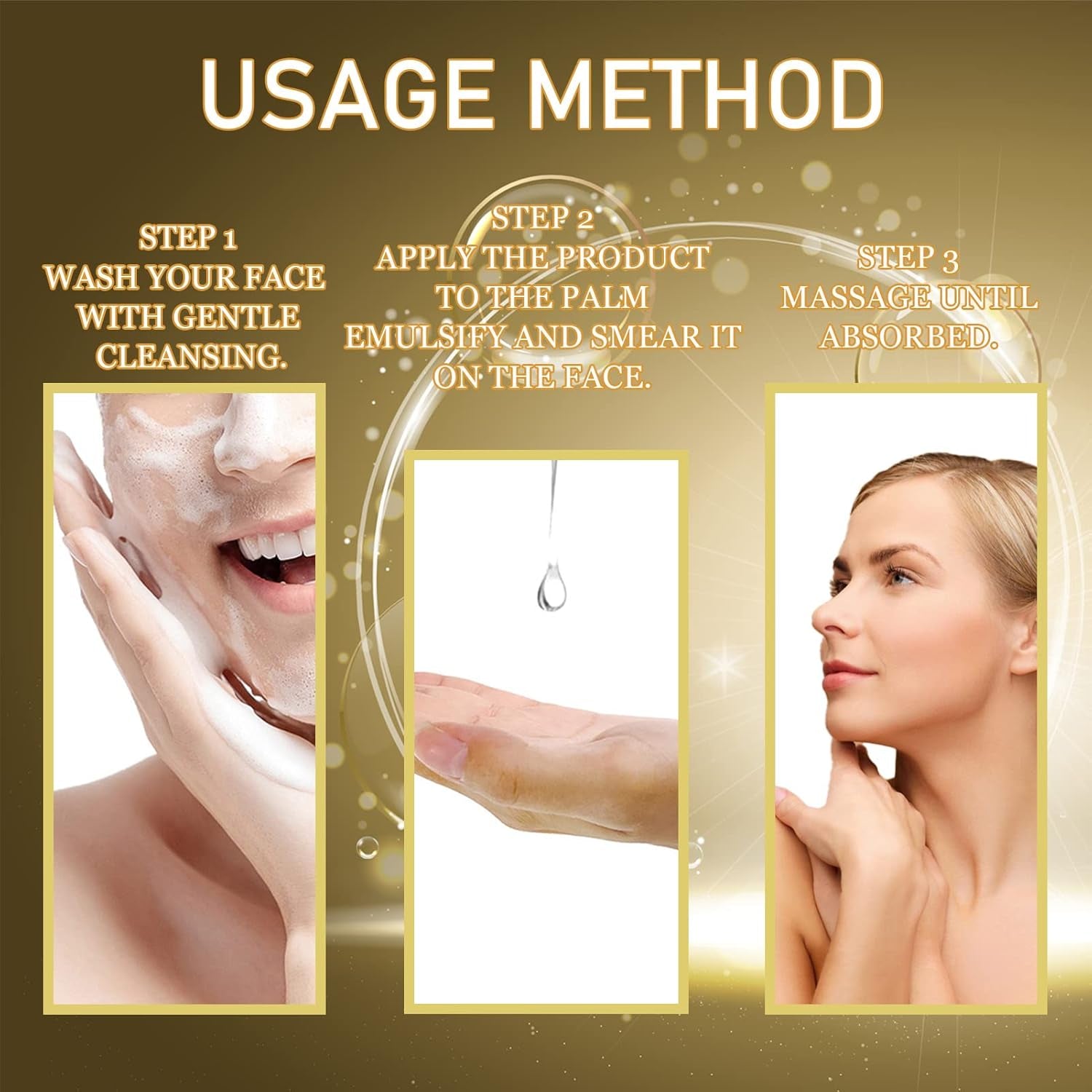 Advanced Snail 96 Serum Visage, Snail Mucin Serum Hydratant Visage, Serum anti Age, Bave D'Escargot, Réduit Les Rides Et Ridules Pour Une Peau Radieuse, 100Ml